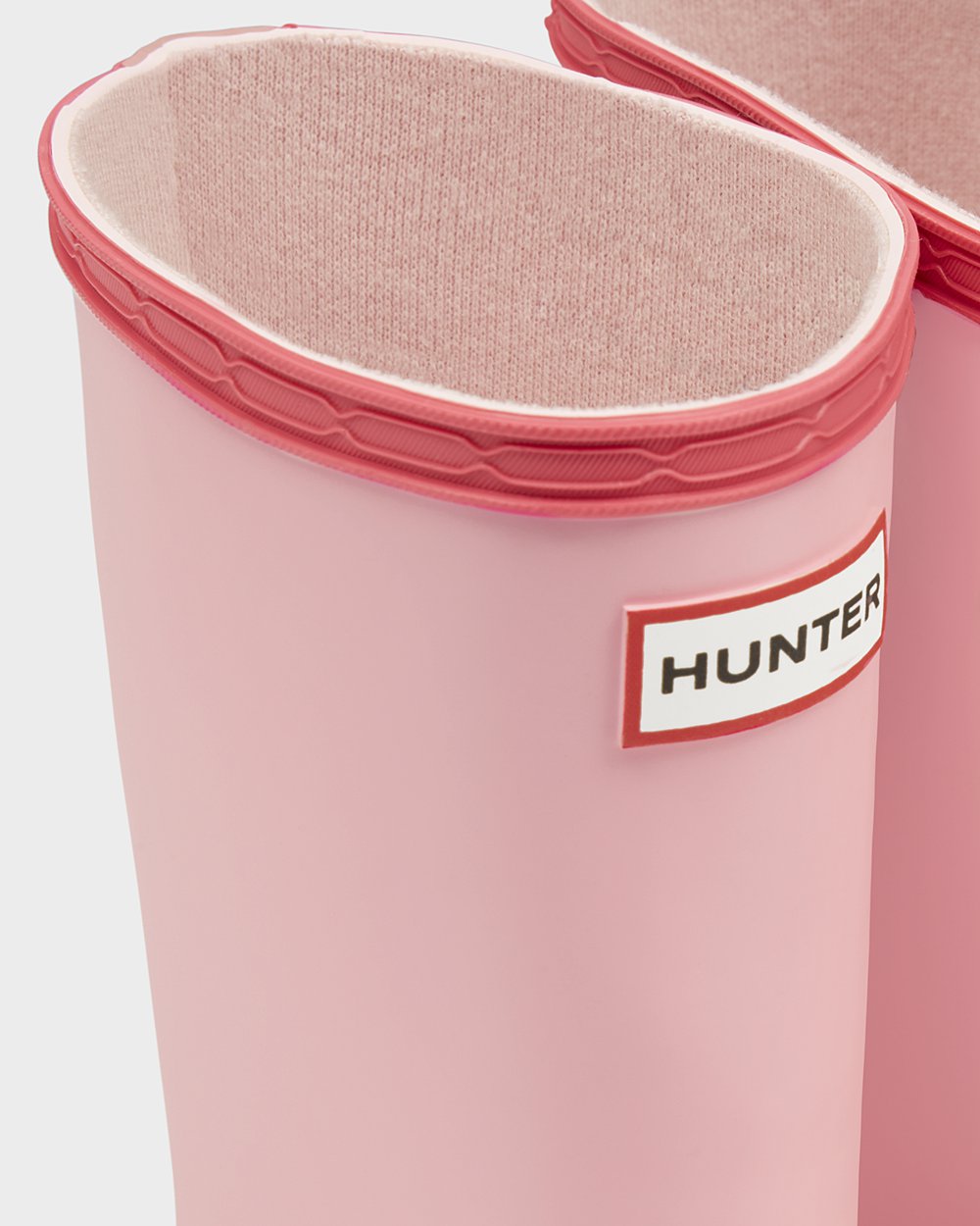 Kids Hunter Rain Boots Pink - Original First Classic - 9014783-EB